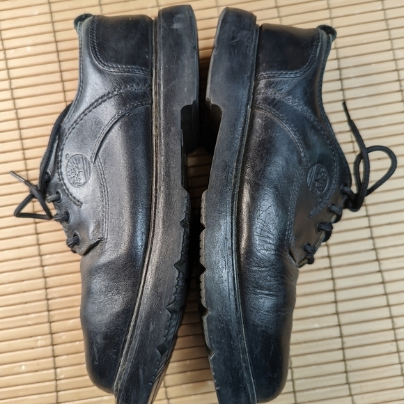 TIMBERLAND Waterproof Mens Size 8 1/2 M Black Leather Oxford Shoes 95504 main image 9